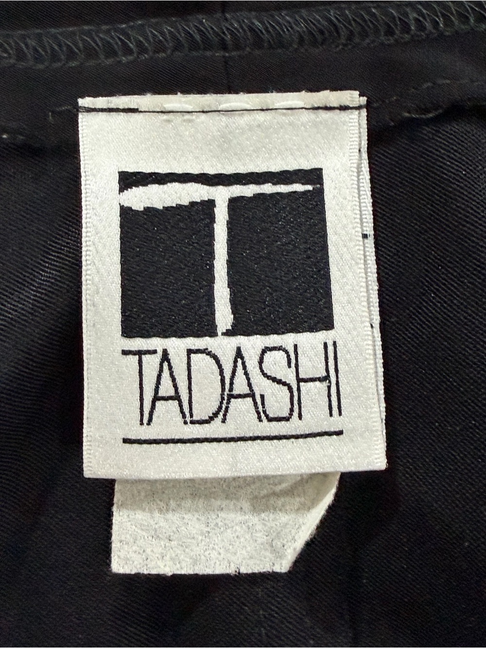 Tadashi Shoji Black Cropped Open-Front Blazer - Picture 3 of 4